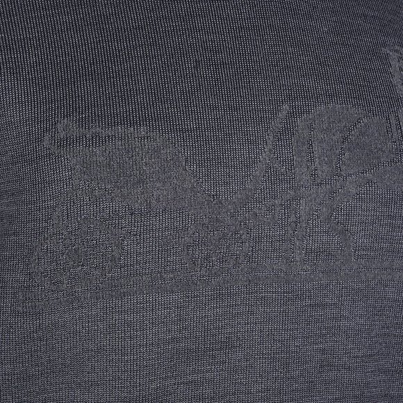Hermes Sweater Ex-Libris Gray Cashmere and Silk  34/4 - Picture 7 of 11